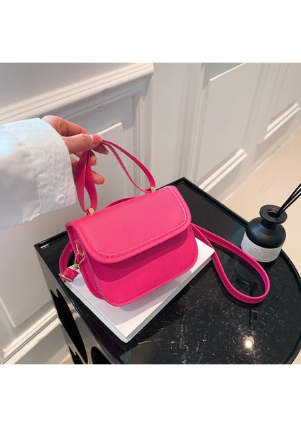 Omuz Askılı Küçük Kare Çanta (Yurt Dışından)
