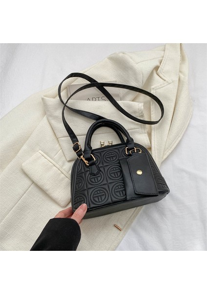 Şeker Kabartmalı Messenger Kabuk Çanta (Yurt Dışından)