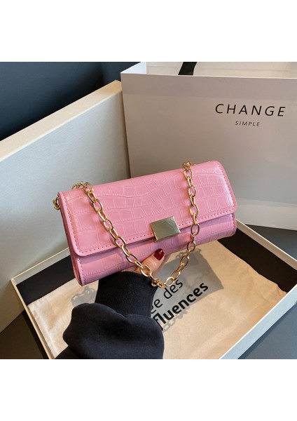 Retro Düz Renk Trendy Zincir Peri Çantası (Yurt Dışından) fiyatları