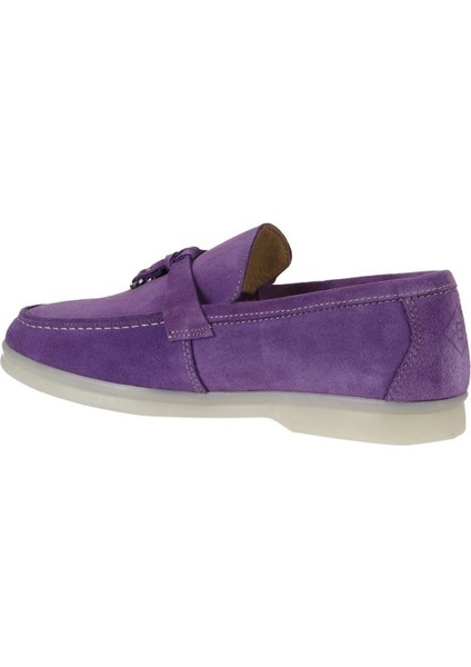 Mor Süet Kadın Loafer 05WS101 indirimleri