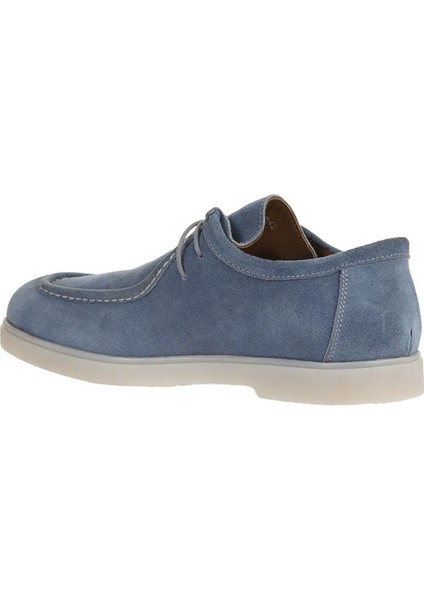Gri Mavi Süet Erkek Loafer 10M00673