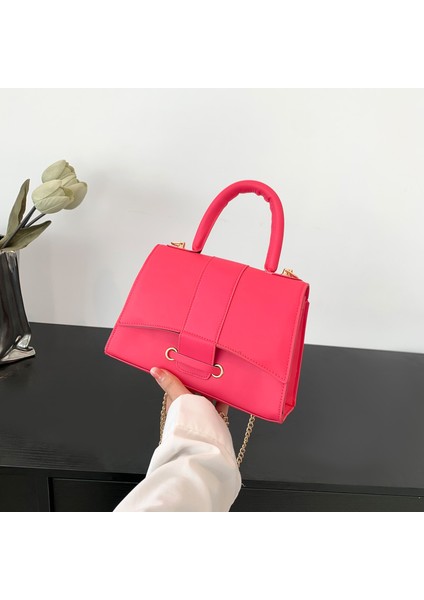 Kadın Küçük Kare Omuz Çantası (Yurt Dışından)