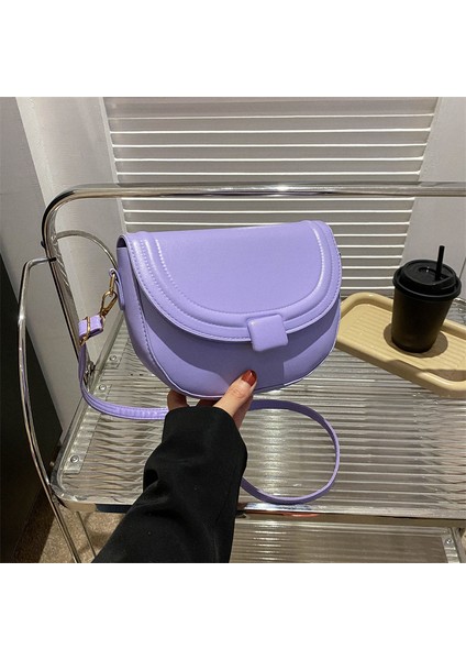 Kadın Rahat Omuz Çantası Rahat Eyer Çantası (Yurt Dışından)
