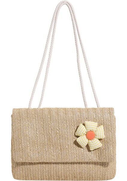 Batı Tarzı Postacı Çantası ile Üç Boyutlu Çiçekler (Yurt Dışından) fiyatları