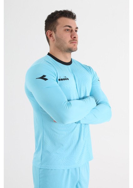 Elite Futbol Kaleci Forma Tek Üst Buz Mavi fiyatları