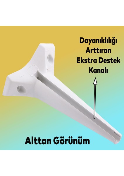 Aspen 4 Adet Lüks Mobilya Kanepe Koltuk Tv Ünitesi Baza Ayağı Ayakları 24 Cm Beyaz Ayak