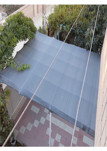 Gölgelik File %95 Koyu Yeşil Çit Bahçe Filesi 130GR Uv Katkılı 1.5MTX15MT