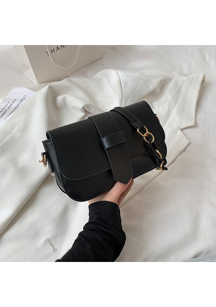 Küçük Kare Omuzdan Askili Çanta (Yurt Dışından)