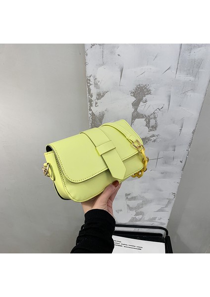Küçük Kare Omuzdan Askili Çanta (Yurt Dışından)
