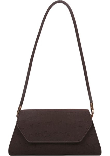 Retro Buzlu Taş Desenli Baget Koltukaltı Çantası Kadın Kullanışlı Omuz Çantası (Yurt Dışından)