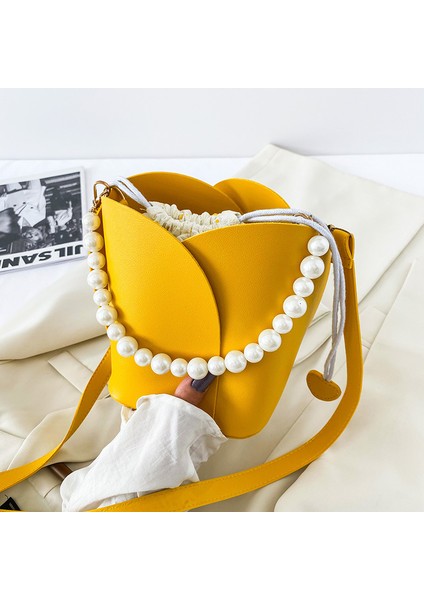 Omuz Messenger Çanta Moda Inci Kova Çantası (Yurt Dışından)