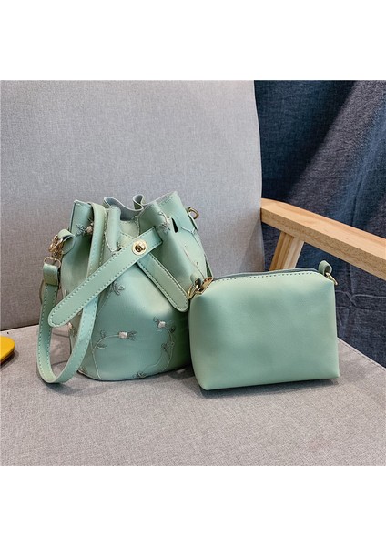 Tek Omuz Messenger Çanta Batı Tarzı Inci Kova Çantası (Yurt Dışından) modelleri