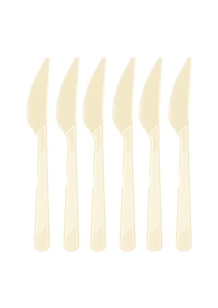 Krem Plastik Bıçak