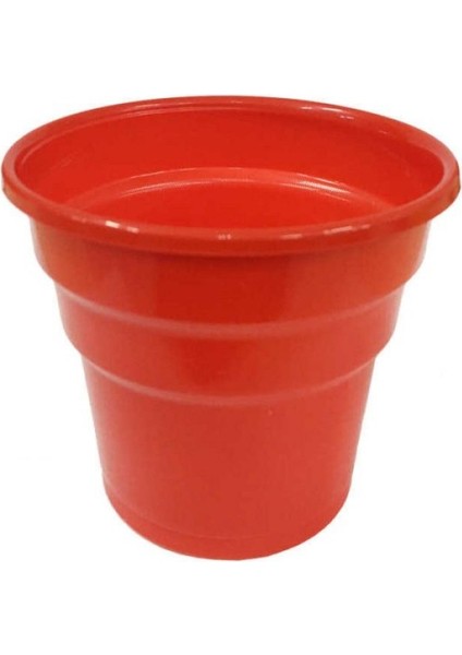 Kırmızı Plastik Bardak