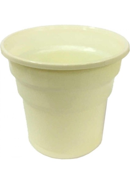 Krem Plastik Bardak