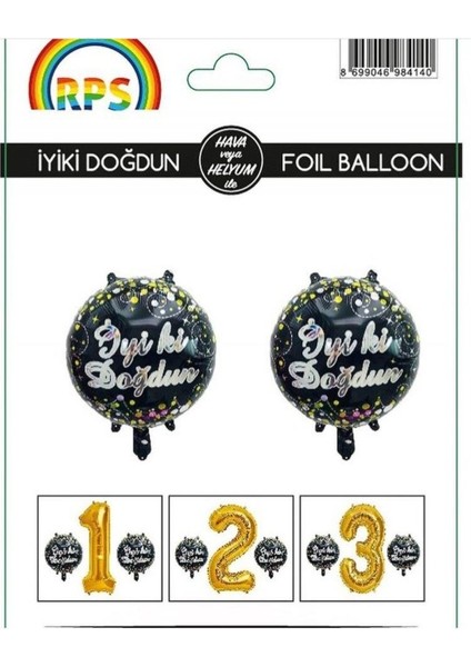 Iyi Ki Doğdun 2 Li Folyo Balon