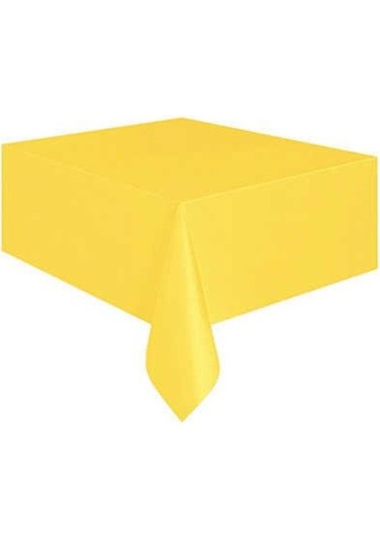 Düz Sarı Masa Örtüsü 120X180 cm