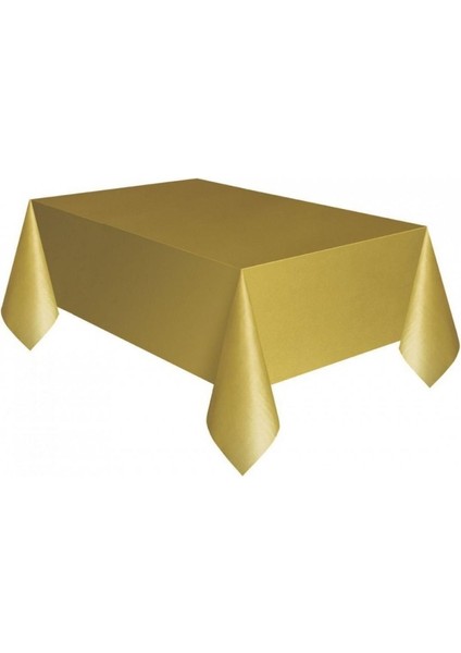 Düz Gold Masa Örtüsü 137X270 cm
