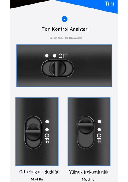 Go Biz USB Şarjlı LED Güçlü Çok Amaçlı El Feneri Kamp Lambası Reflektör Yardım Için Şarj Edilebilir Elektronik Düdük, Trafik Komuta Evcil Hayvan Eğitimi (Yurt Dışından)