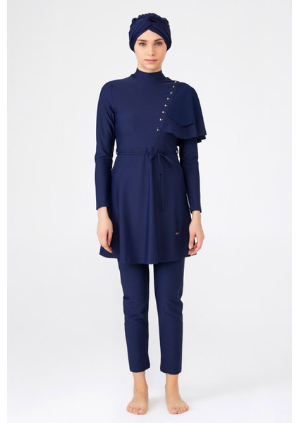 Arıcı Store Adesa 4247 Likralı Koyu Lacivert Model Tesettür Mayo fiyatları