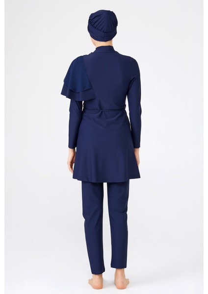 Arıcı Store Adesa 4247 Likralı Koyu Lacivert Model Tesettür Mayo fırsatları