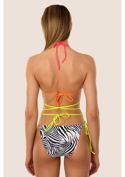 40712 Siyah Beyaz Bikini Takımı fiyatları