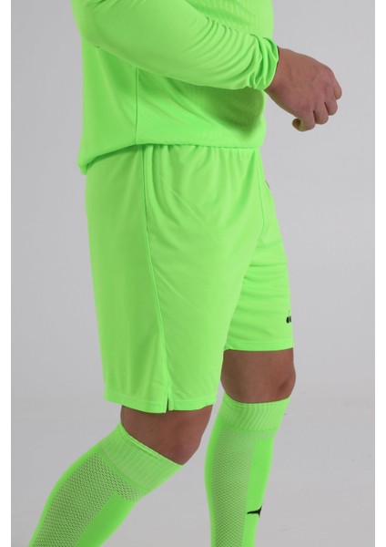 Elite Futbol Kaleci Forma Şortu Neon Yeşil modelleri