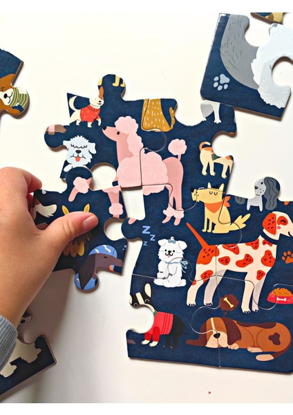 Baby Puzzle Kediler ve Köpekler Puzzle 2 Puzzle Bir Arada 48 Prç. Cats And Dogs Puzzle 2 In 1 indirimleri