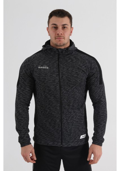 Venüs Kapşonlu Sweat Antrasit (Kırçıllı)