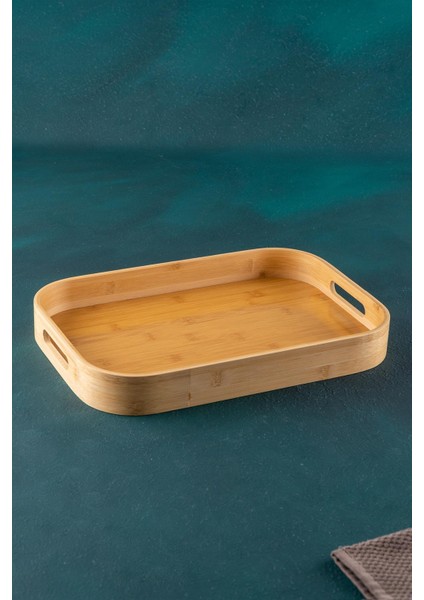 Bambu Sunum Tepsi 40 cm