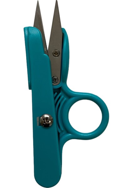 İplik Temizleme Makası 1 Adet Mavi Renk Kolay Kullanım İçin Tasarlandı