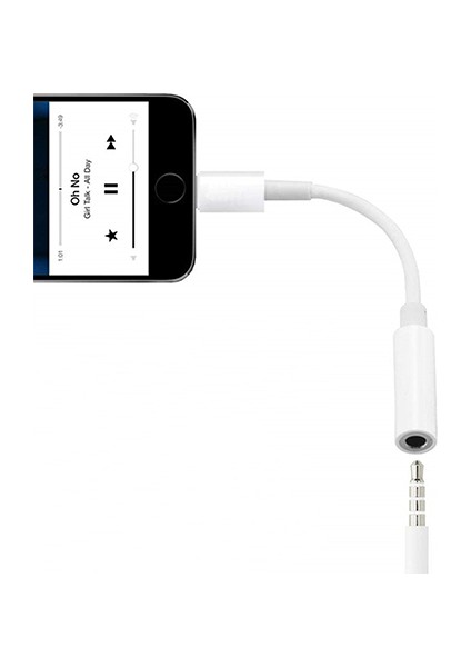 iPhone Lightning Kulaklık Aux Dönüştürü