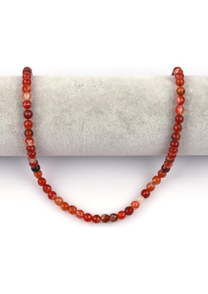 Kahverengi Akik Doğal Taş Dizi 6 mm Fasetli Küre Kesim fiyatları