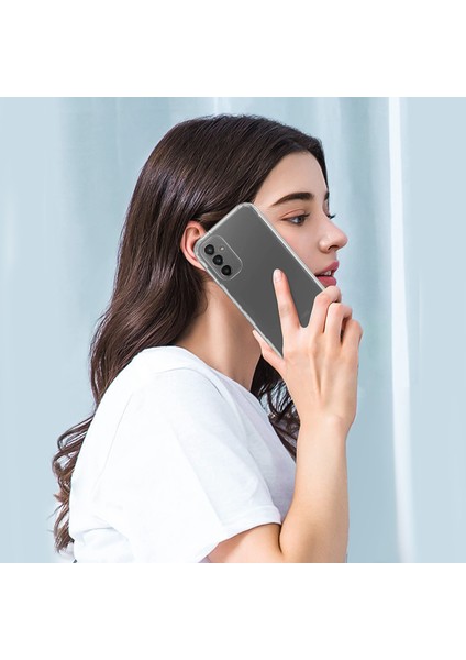 A54 5g Kılıf Kamera Korumalı Silikon Şeffaf Kapak