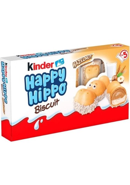 Happy Hippo 5 Stück Hazelnut 103 G