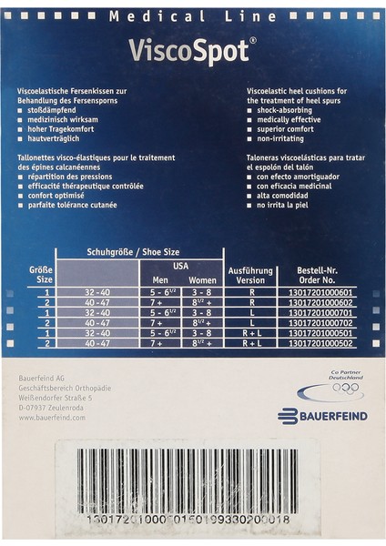 Kifidis 7422 Vıscospot Epın Topukluk 1-2