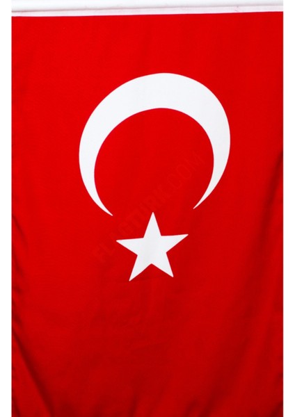 Türk Bayrağı 60X90 cm Alpaka Kumaş 5 Adet