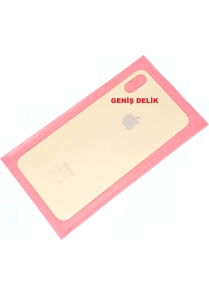 Iphone Xs Max Arka Pil Batarya Kapağı (CAM+B-7000) Gold fiyatları