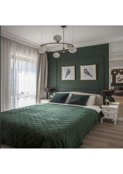 Yatak Odası Haki Tasarım Boyanabilir Çıta Hazır KESIM(ANKA131)