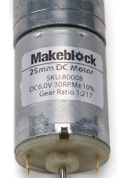 Dc Motor-25 6V/30RPM Standart