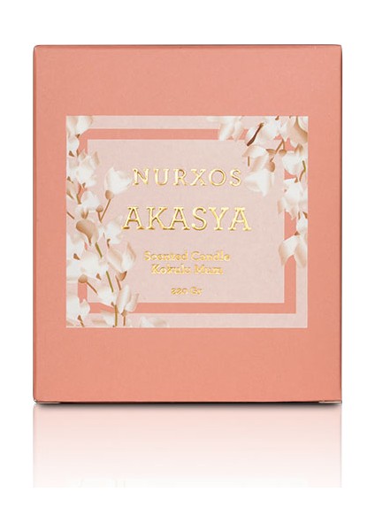 9657 Akasya 220 gr Kokulu Mum 8681124696571