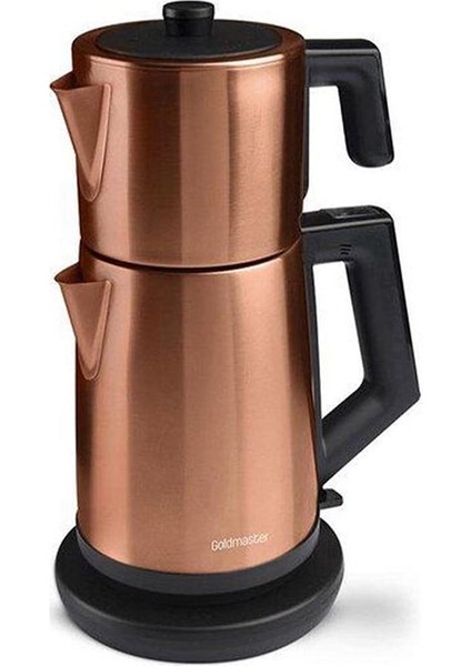 Gm 7344 S Akasya Çay Makinesi - Gold / 2 Lt