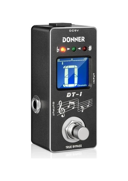 Donner Dt-1 Tuner Pedal (Siyah)