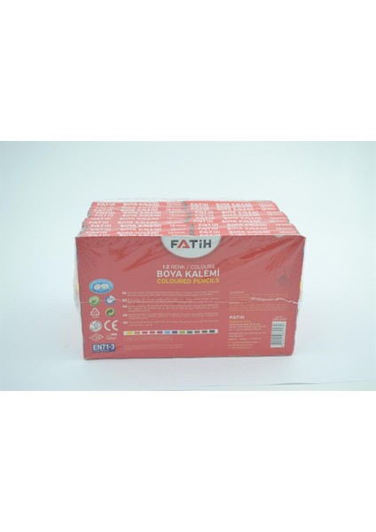 Boya Kalemi 12 Renk 24 Kutu fiyatları