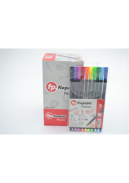 Fineliner 10'lu Set 12 Paket fiyatları