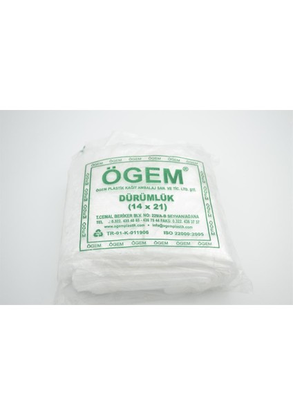 Dürüm Poşeti 14X21 500 Adet