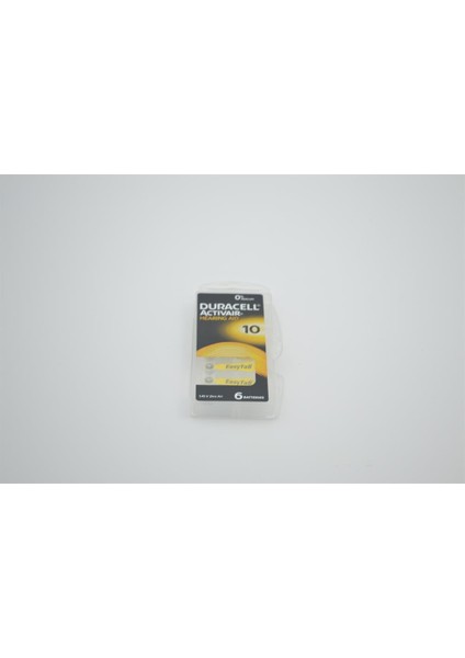Işitme Cihaz Pili 10 1.45V 6 Adet