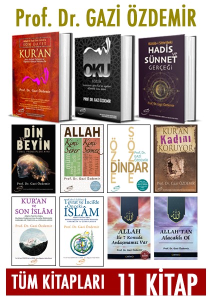 Prof. Dr. Gazi Özdemir 11'li Kitap Seti - Gazi Özdemir