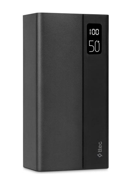 Recharger Mega LCD 50.000 Mah Pd 20W Taşınabilir Hızlı Şarj Aleti Powerbank
