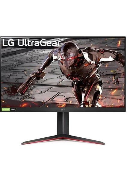 UltraGear 32GN55R-B 31.5 inç FHD 165Hz 1ms Pivot Asansör NVIDIA G-SYNC VA Gaming Monitör